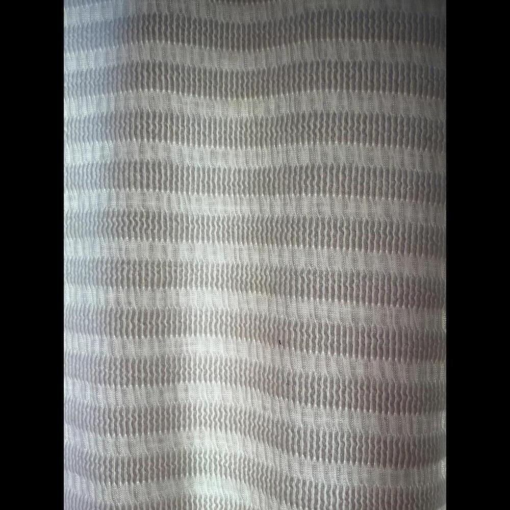 Tint and Shadow White Textured Sleeveless Blouse with side ButtonS XL - Picture 5 of 8